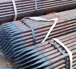 舟山超前小导管预埋钢管出尖打孔焊倒刺无缝焊管厂